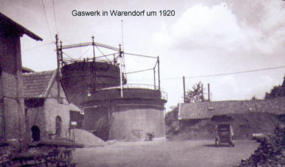 Heimatverein Warendorf: Gaserzeugung in der Warendorfer Kokerei um 1902