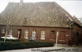 Heimatverein Warendorf: Stadtbauernhof Kalthoff um 1920
