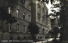 Gymnasium Laurentianum: Gebäude an der Freckenhorster Straße seit 1927 -1974