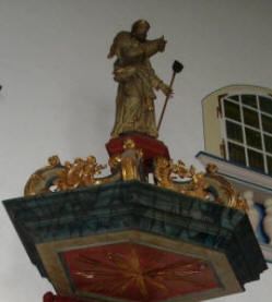 Heimatverein Warendorf: Die Kanzel des Franziskaner Klosters